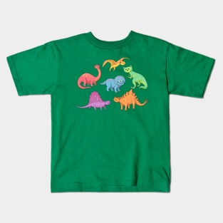 Dino Cats Kids T-Shirt